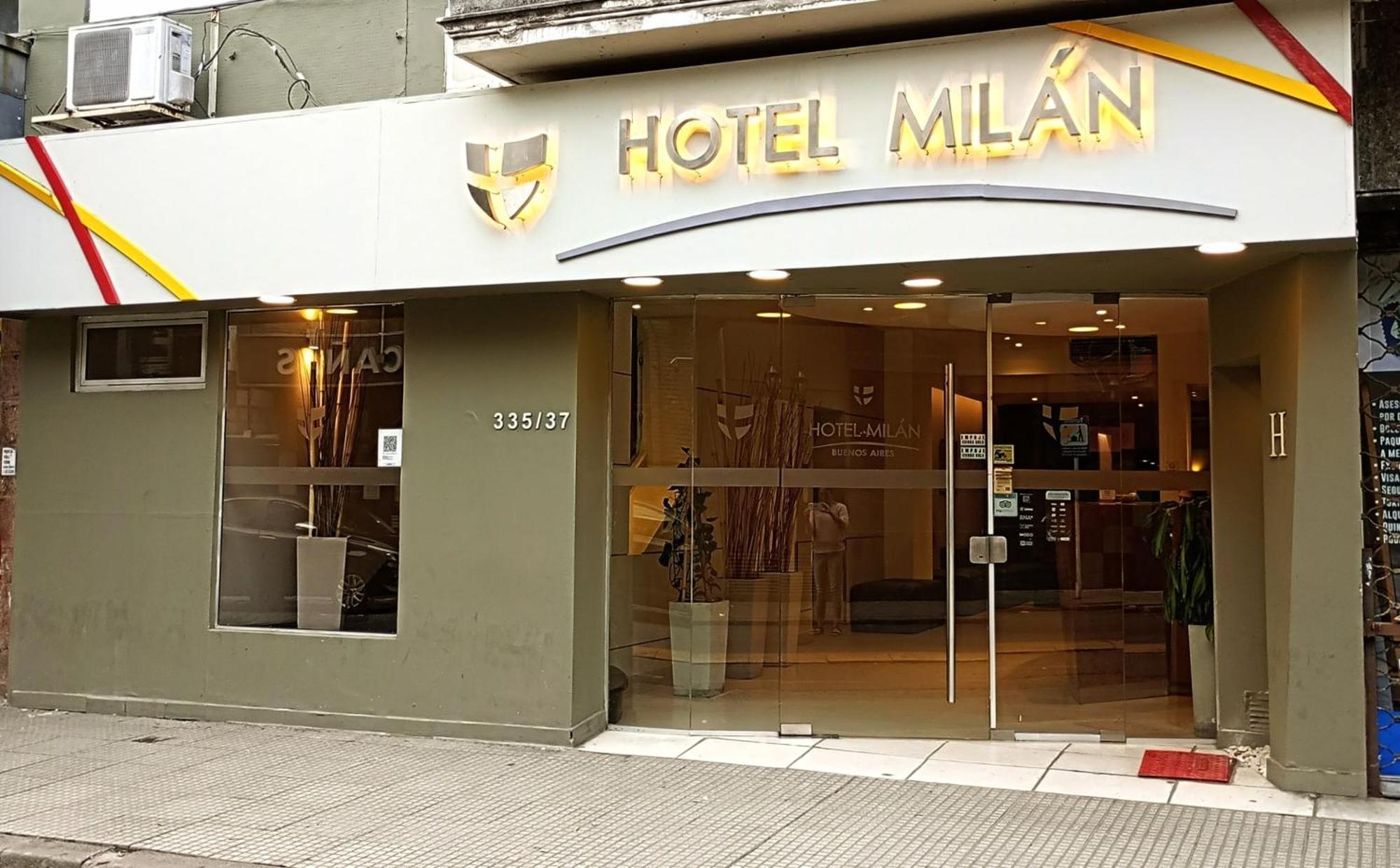 Hotel Milan Buenos Aires Buitenkant foto